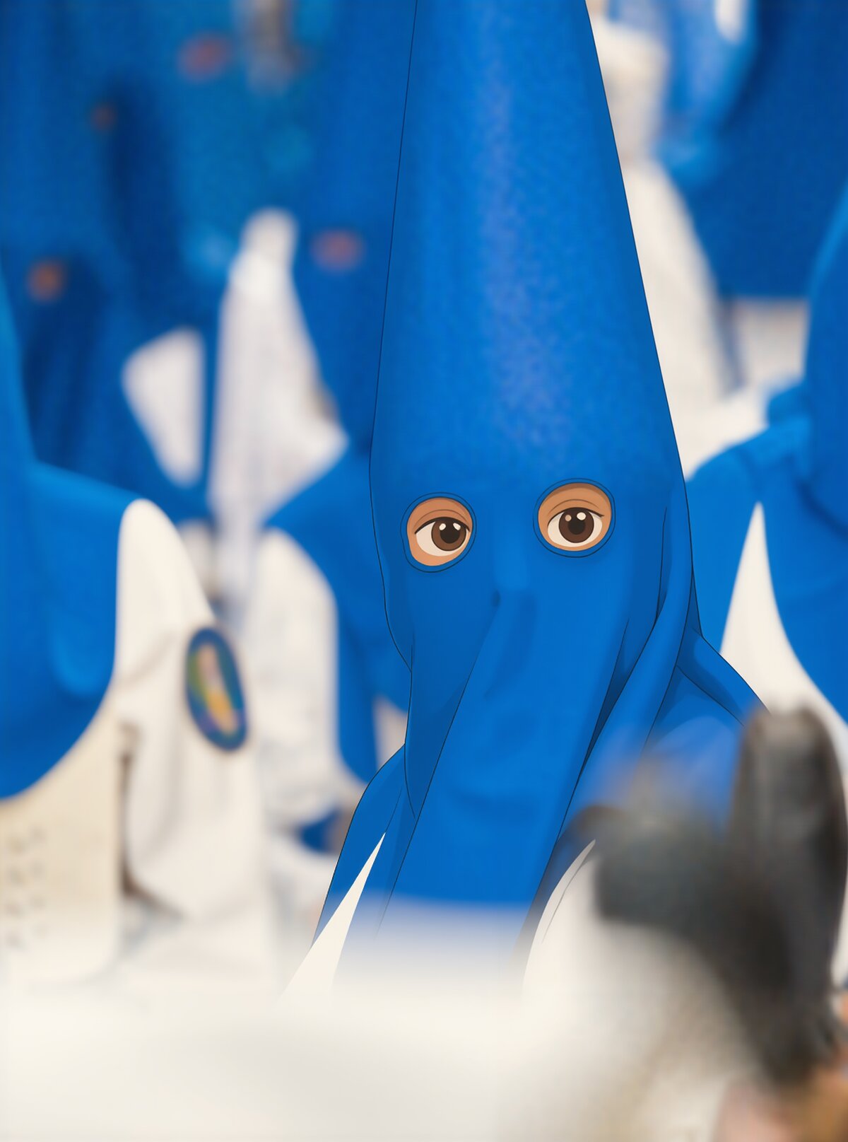 Animación de la cofradía de Entrada